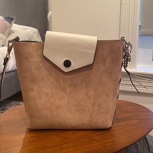 Rag & Bone leather and suede crossbody bag!